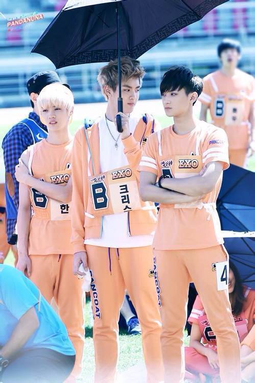 吴亦凡和黄子韬一起撑伞的图片谁有?最好是高清的!不是也可以!急需!