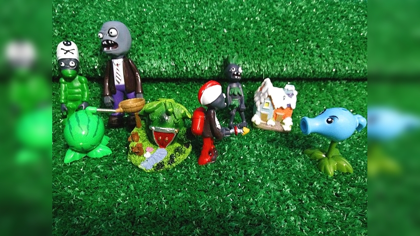 2奇妙时空之旅 /b> 寒冰射手玩具试玩 如何打僵尸 毒素僵尸 纵火僵尸