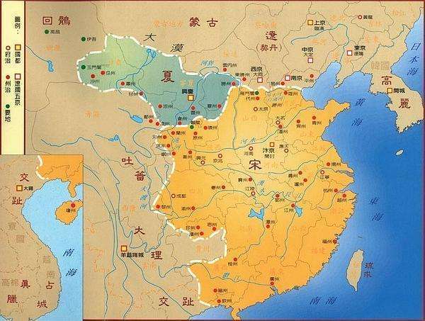 宋朝的地图