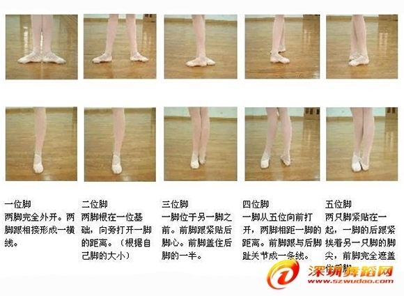 芭蕾的五位脚的知识要理是什么?