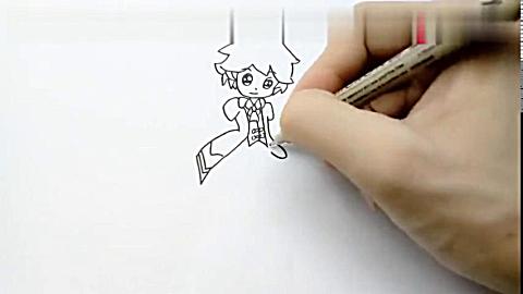 小花仙的库库鲁简笔画, 简单好看 又漂亮,小朋友都喜欢的 人物篇