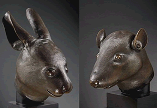 舍弃,也是一种尊严 叶匡政 ①流失在海外的圆明园十二生肖兽首铜像