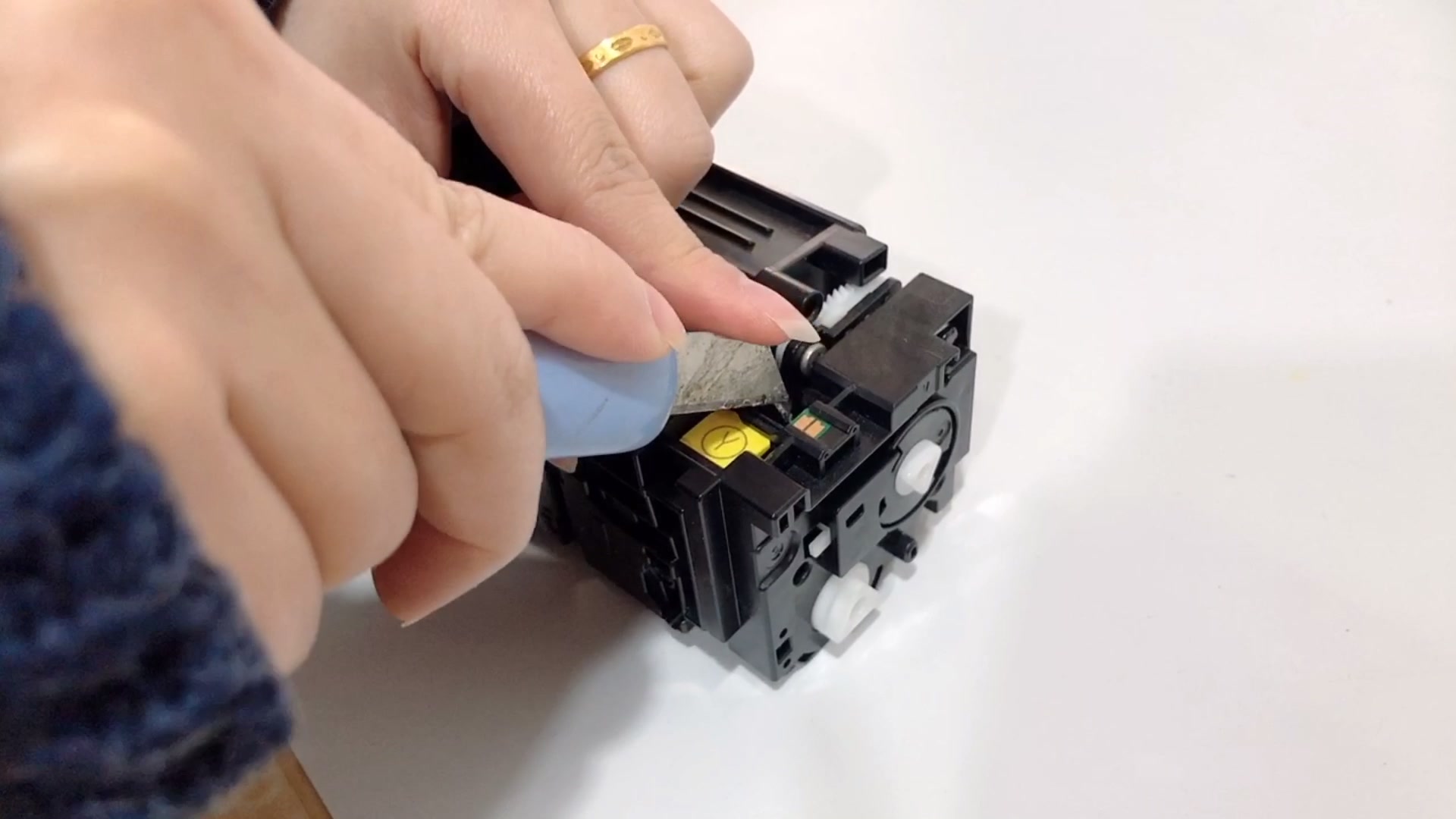 硒鼓更换芯片教程和注意事项