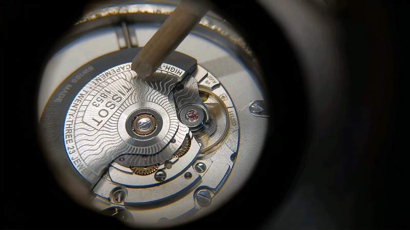 天梭力洛克手表维修保养实录!关于c07.111 机芯最真实的客观分享