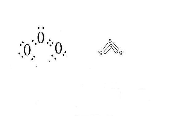 化学,o3的电子式怎么写?
