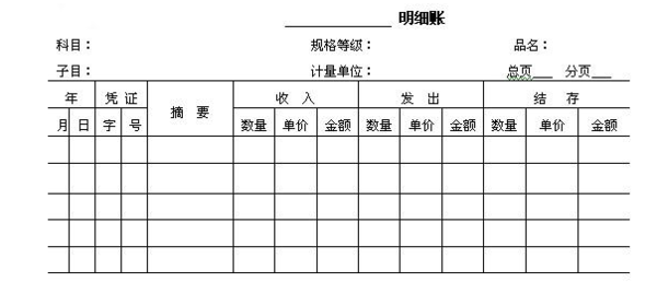 采用横线登记式账簿