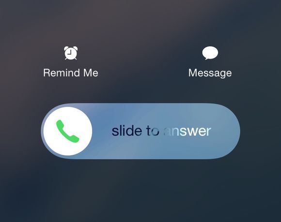 为什么iphone来电显示页面每次都不同