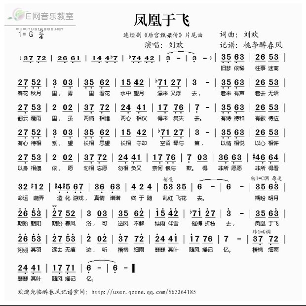 求高手改一下谱子,要作为葫芦丝的曲子,全按作