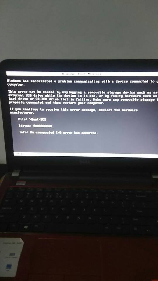 我的笔记本戴尔的14R5437启动不起来,来个大