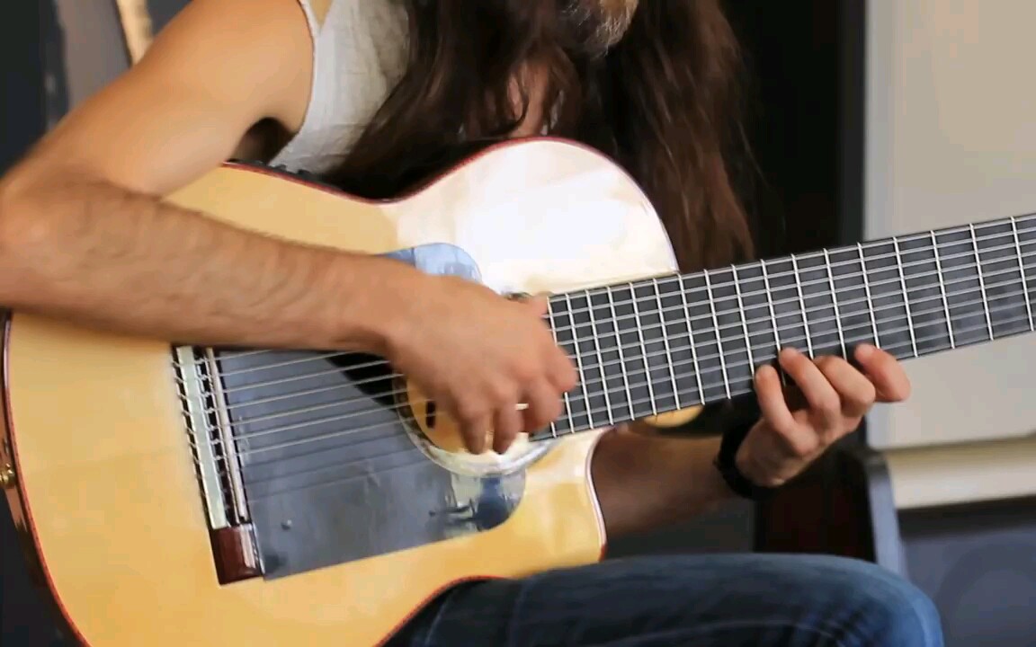 [estas tonne]焚香大师玩他的十弦吉他,神操作