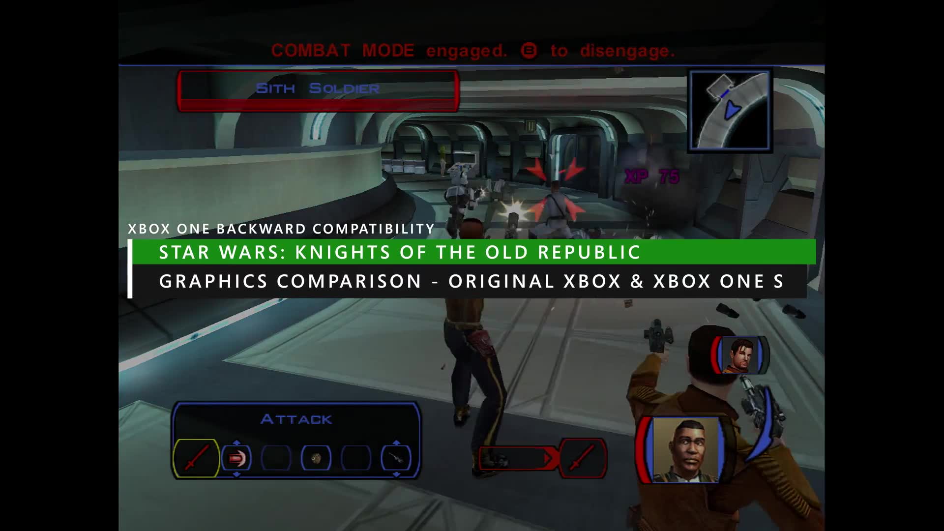 [图]Star Wars: Knights of the Old Republic - Graphics Comparison: Original Xbox vs.