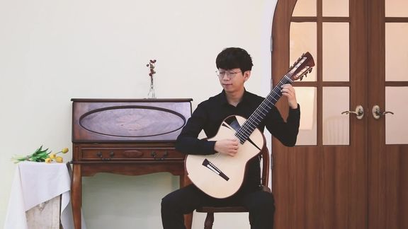 [图]古典吉他演奏巴赫 Cello Suite No. 1 in G Major, BWV 1007