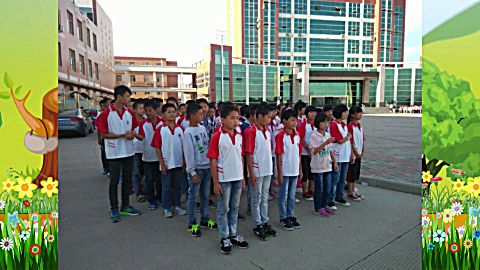 巨鹿县实验中学 2015届7班毕业留影