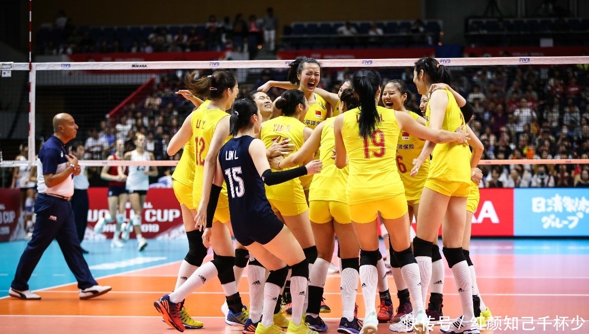 中国排球比赛队员