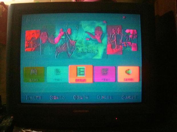 长虹老式彩色电视机,色彩显示不正常,失真,怎么