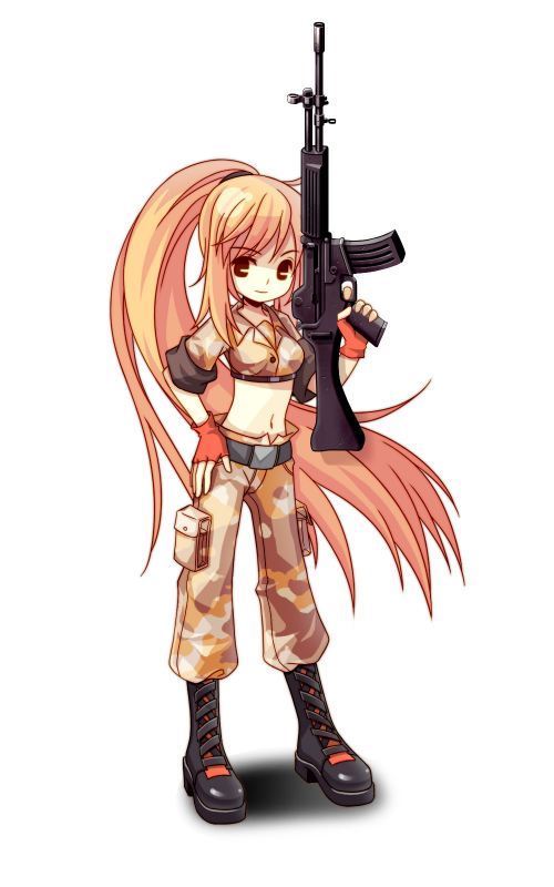 q版 特种兵 卡通特种兵 士兵 战士 漫画