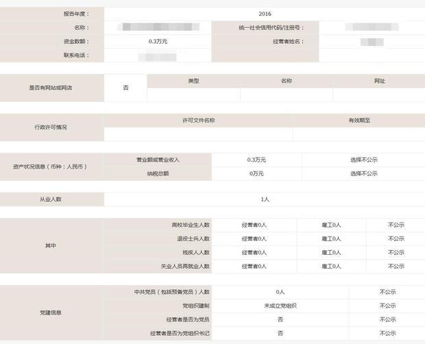 工商个体户年报资金这样填合适吗?