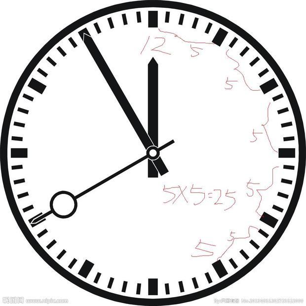 钟面上分针从12走到5,经过了多少分?好搜问答