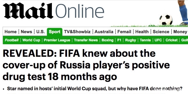 俄罗斯回应兴奋剂