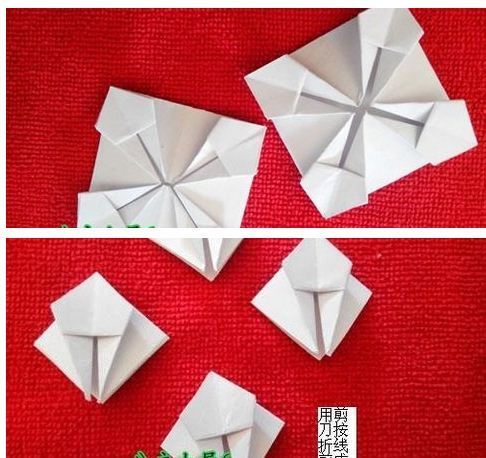 小花蓝 折纸教案 大班