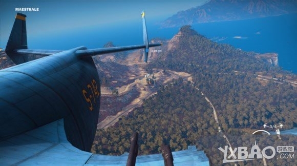 正当防卫3隐藏载具空中炮艇AC130获得方法解